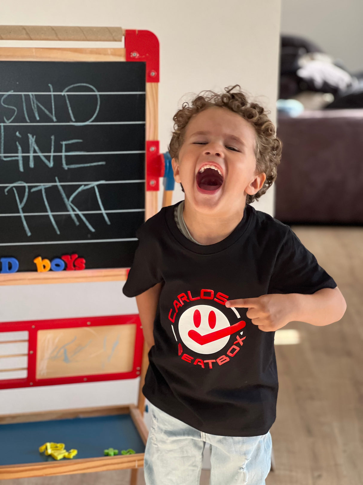 Carlos Beatbox Merchandise T-Shirt #ISSO