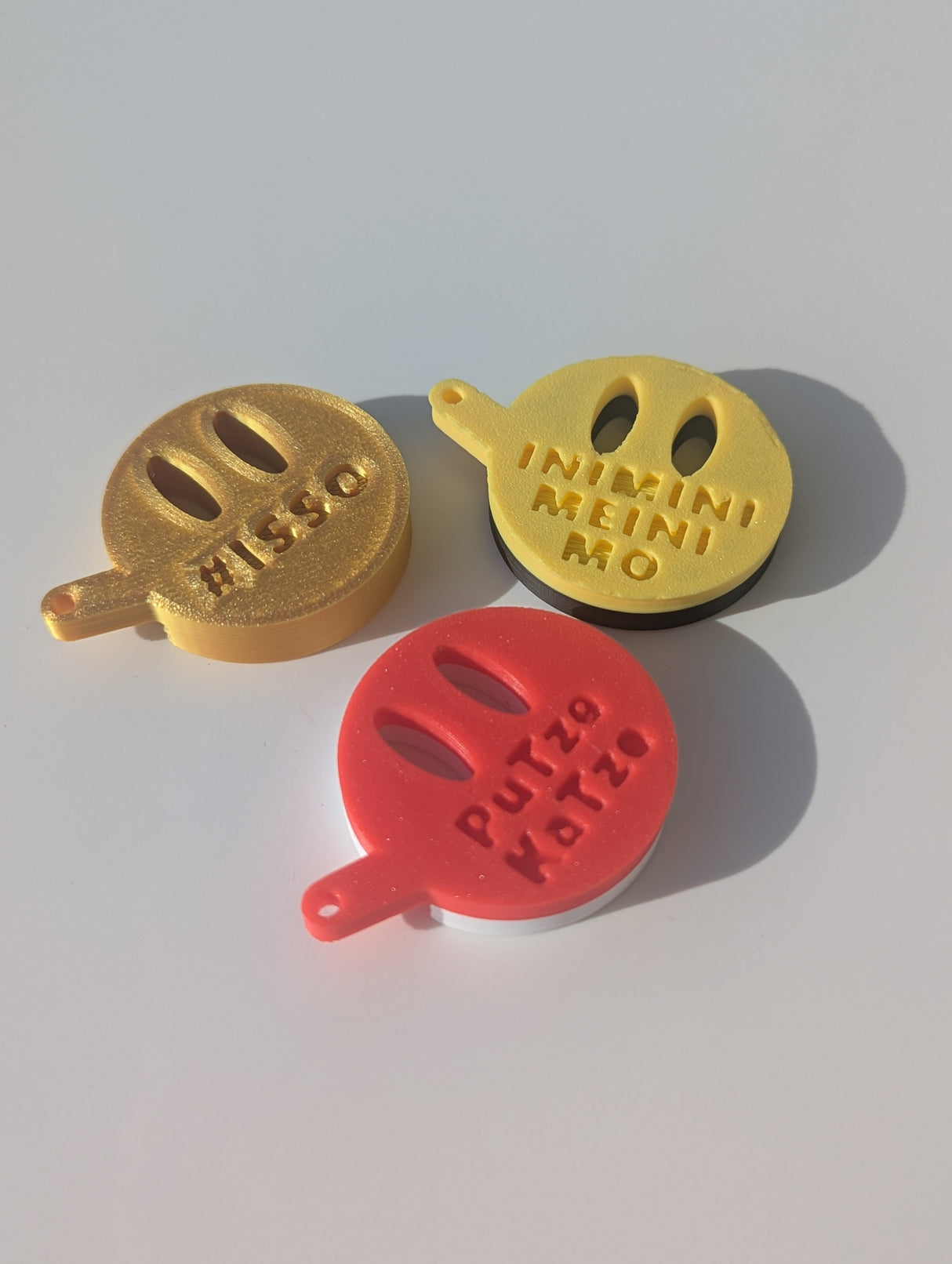 #ISSO Schlüsselanhänger Set